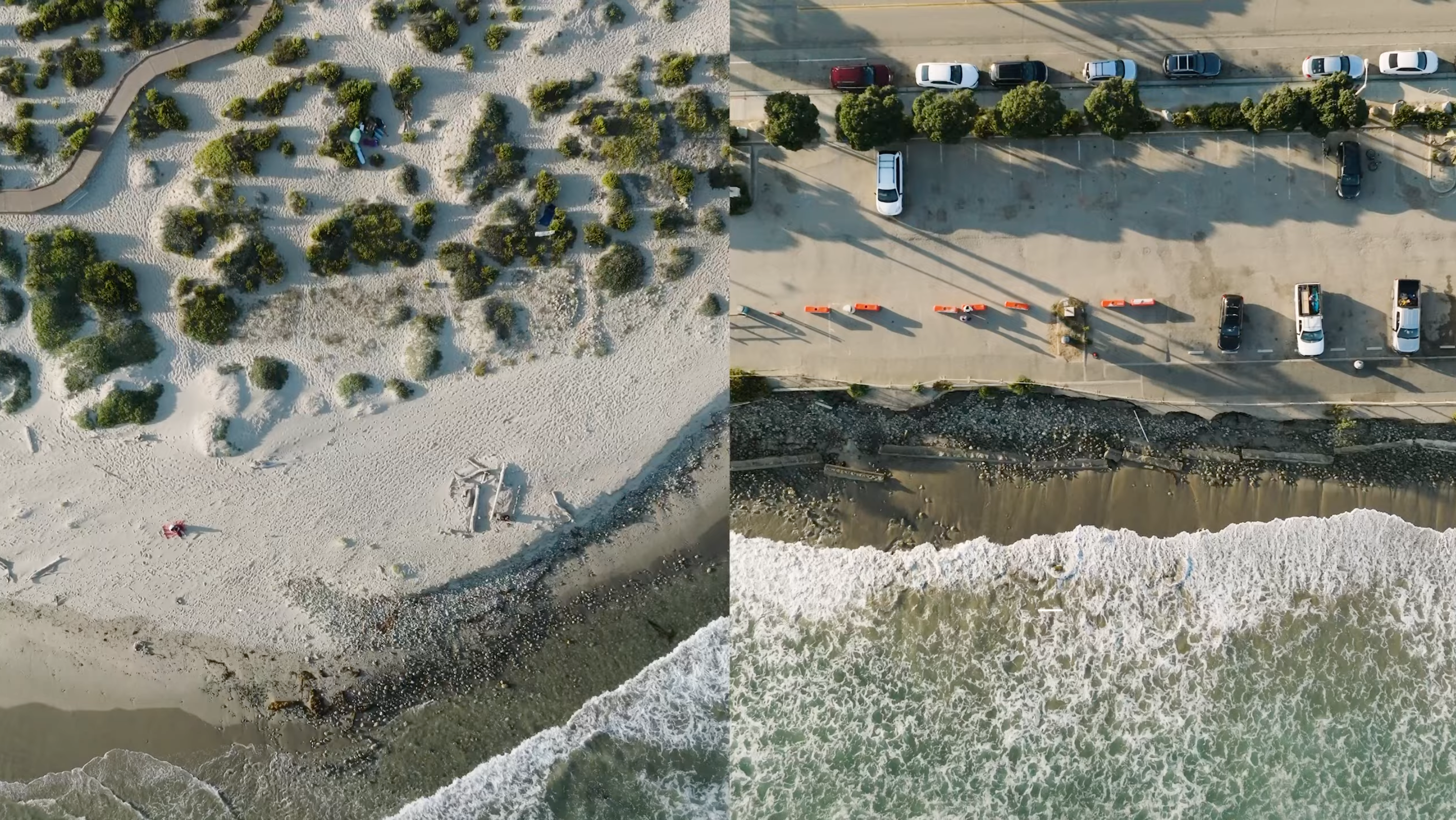 Surfers Point Before - After