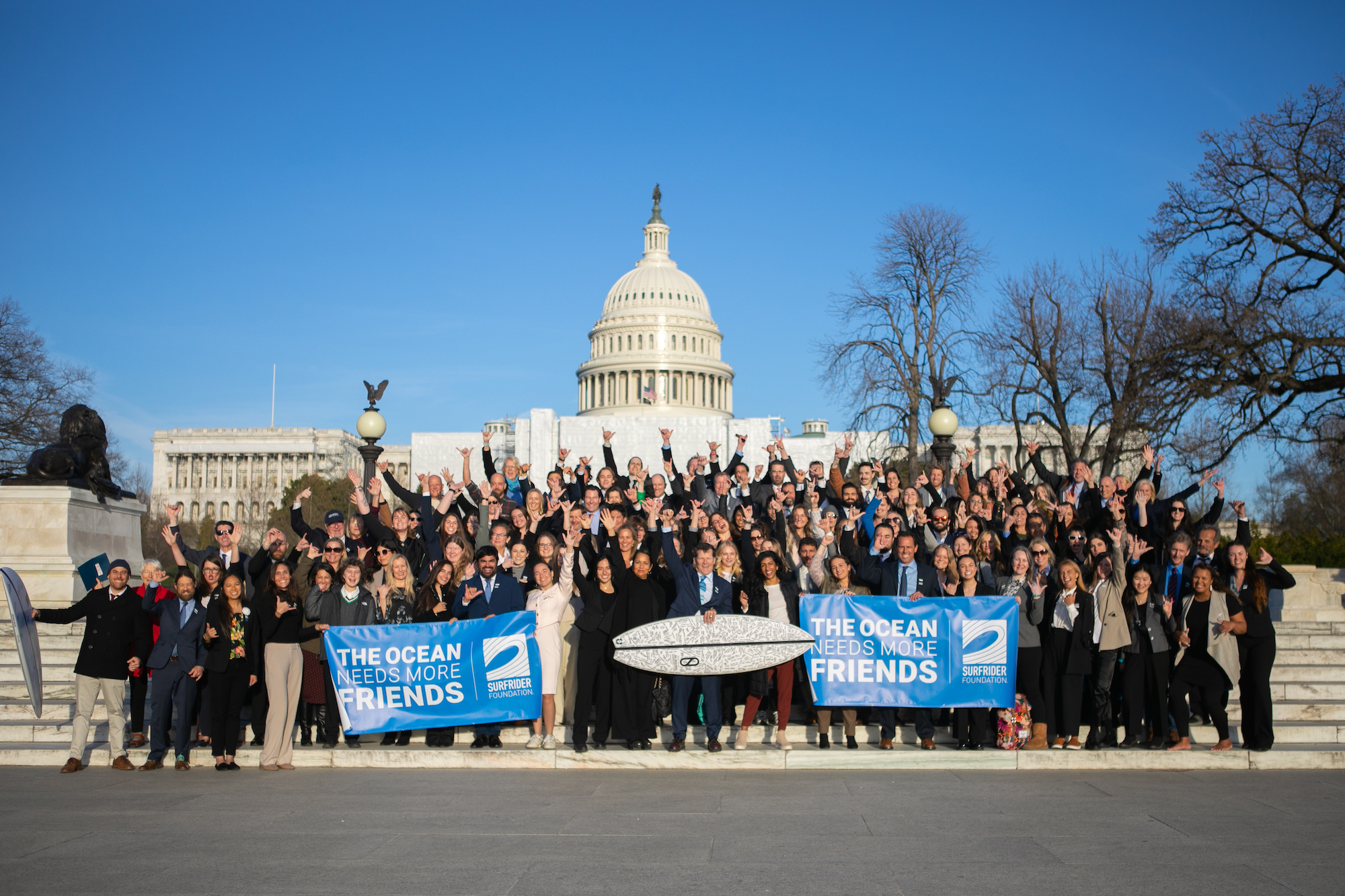 Oregon Volunteers Join National Surfrider Delegation on Capitol Hill
